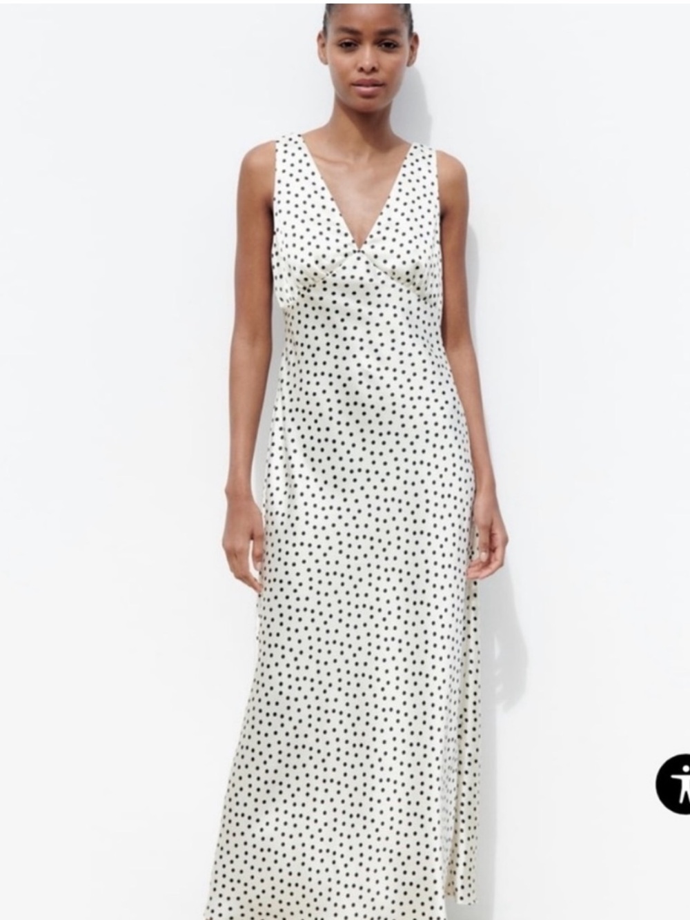 Zara Size XS Polka Dot Dress